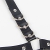 Subblime Leather Garter Harness Rings