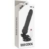 Basecock Realistic Vibrator Black 19.5 cm