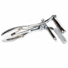 Metal Hard Triple Anal Speculum Steel