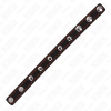 Kink Leather Penis Ring With Pressure Closure Red Lining 21 X 1.5 CM