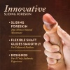 Afbeelding van Blush - Renaissance DaVinci Dildo met Schuivende Voorhuid - 20 cm