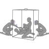 Secret Dome Kink Club Scandale Cabin Purple