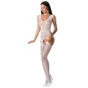 Passion Fishnet Bodysuit BS062 White