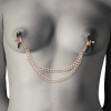 Coquette Chic Desire - Fantasy Metal Nipple Clips With Chain