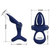 Pretty Love Mat Double Ring with Vibration Stimulator