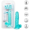 Calexotics Size Queen Dildo Blue 15.3cm