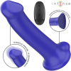 Intense Victoria Vibrator Dark Blue Suction Remote