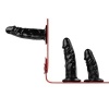 Afbeelding van Easytoys Fetish - Triple Dildo Strap-On Harness
