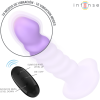 Intense Brenda Vibrator Purple Spiral Remote Control