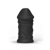 All Black Daddy Masturbator, 17cm
