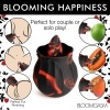 Afbeelding van BLOOMGASM - Black Kiss Rimmende Roos Vibrator - Rood/Zwart