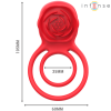 Intense Gail Stimulator Rose Red Remote Control