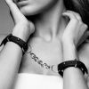 Bijoux Indiscrets Maze Handcuffs Black