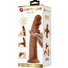Pretty Love Sharife Realistic Dildo 25cm Brown