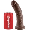 King Cock 8 Dildo Brown 20.3 CM