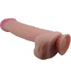 Pretty Love Sliding Skin Dildo Brown 26 CM