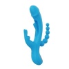 Afbeelding van HoneyPlayBox - Trilux Kinky Vinger Rabbit Vibrator - Blauw
