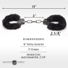 Afbeelding van XR Brands - Cuffed In Fur Handboeien - Zwart
