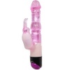 Baile Waves Of Pleasure Fantasy Vibrator With Rabbit 23 Cm