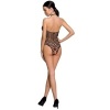 Passion Woman Bs087 Black Bodystocking One Size