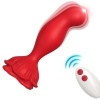 Armony Pink Vibrator Anal Plug Remote Red