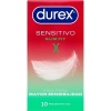 Durex Sensitivo Slim Fit Condoms 10pk