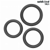 Addicted Toys Set of Flat Silicone Rings