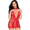 Leg Avenue 81675 Halter Mini Dress Red