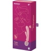 Satisfyer Triple Lover Rabbit Vibrator Pink