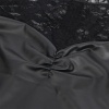 Subblime Black PU Leather Long Sleeve Nightgown L/XL