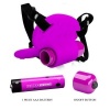 Pretty Love Heartbeat Clitoris Massager 10 Mode Purple