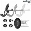 Addicted Toys Double Penis Ring with Clitoral Stimulator