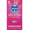 Skins Dots & Ribs Premium Condoms 8 Units