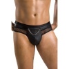 Passion 030 Open Slip Tom Black S/M