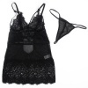 Subblime Babydoll Lace Straps Black S/M