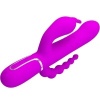 Pretty Love Cammy Triple Vibrator 4-in-1 Pink