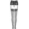 Livco Corsetti Garter Belt + Stockings Black