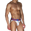 Macho MX29AZ Jockstrap White/Dark Blue S