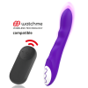 Galatea Dante Purple Vibrator with WatchMe Remote