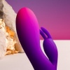 Rocks-Off Glo-Girl Purple Rabbit Vibrator