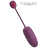 Pretty Love Nymph Vibrating Egg App Controlled Purple