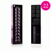 Nebula Series Model 22 Pink Glass Dildo 21.5cm