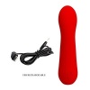 Pretty Love Faun Rechargeable Vibrator Red