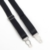 Subblime Black Bondage Bra Garter Set S/M
