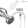 Intense Anal Plug Metal 10 Vibrations M with Remote