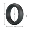 CRAZY BULL - Elio Silicone Cock Ring Black