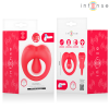 Russell Vibrating Penis Ring With Clitoris Stimulation Red