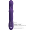 Pretty Love Cammy Triple Vibrator 4-in-1 Purple