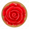 Kink Pink Gold Anal Plug Red Rose Medium