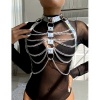 Subblime Chest Harness Rings and Chains